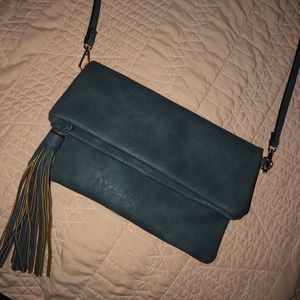 Pretty Blue Satchel, great condition, very roomy!